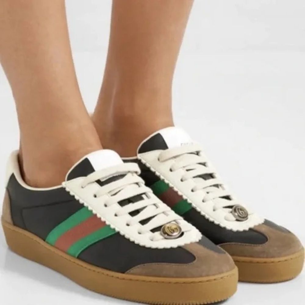 Gucci G74 Web Low 'Black' Sneaker